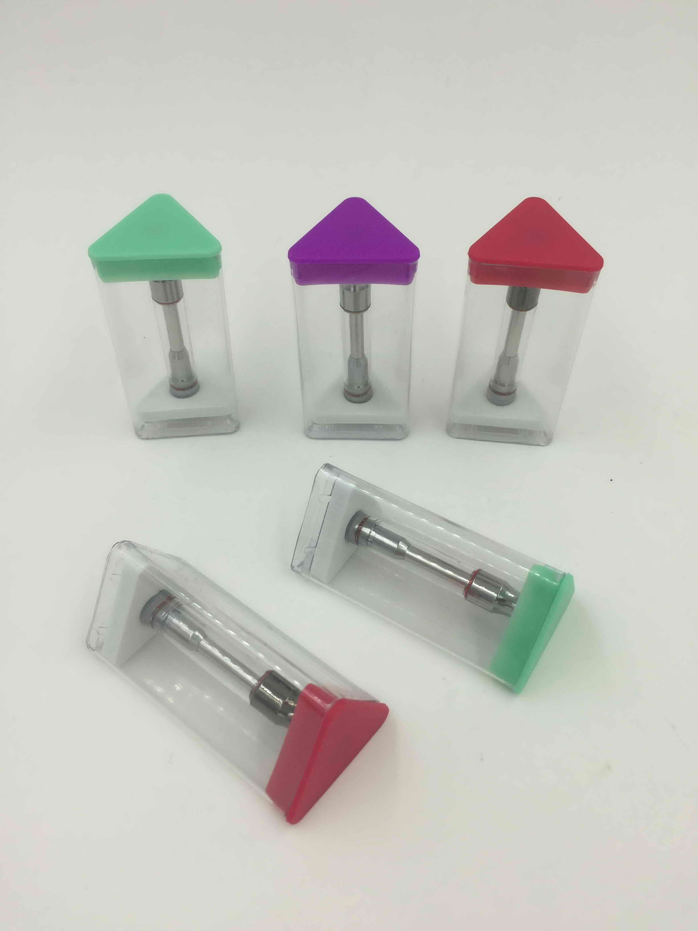 clear triangle tubes,triangle plastic tubes,triangel packaging tubes